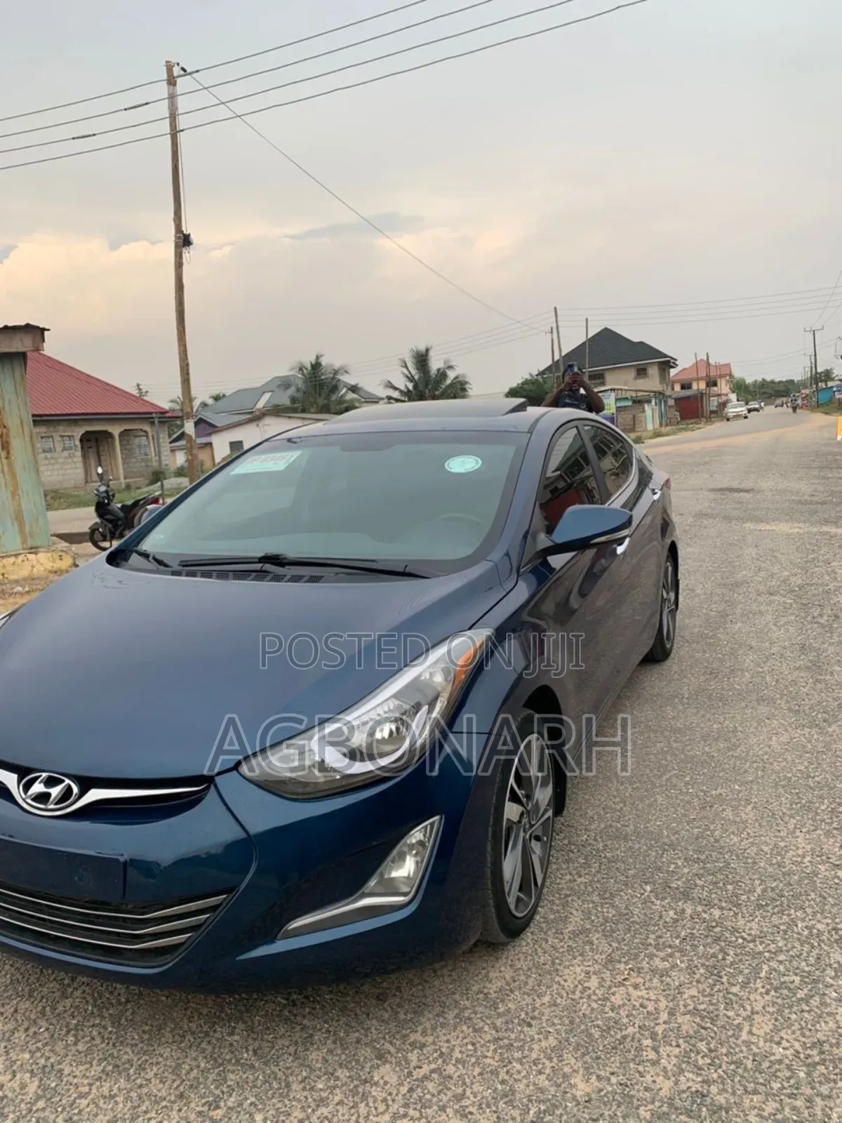 Hyundai Elantra Limited 4dr Sedan (1.8L 4cyl 6A) 2015 Blue