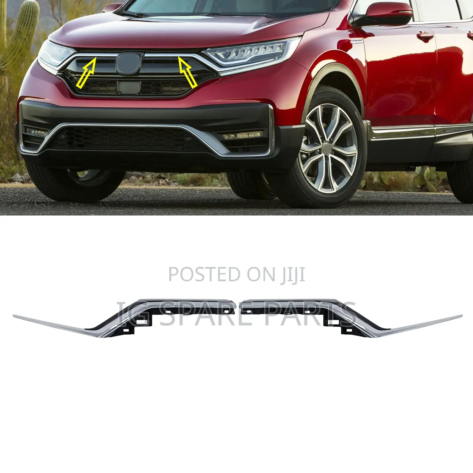 Honda CRV 2020-2022 Headlight Garnish Pair