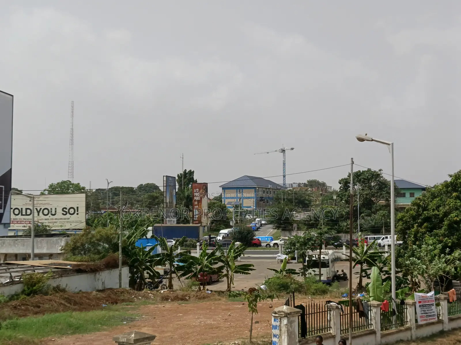 Roadside Land for Sale at Accra