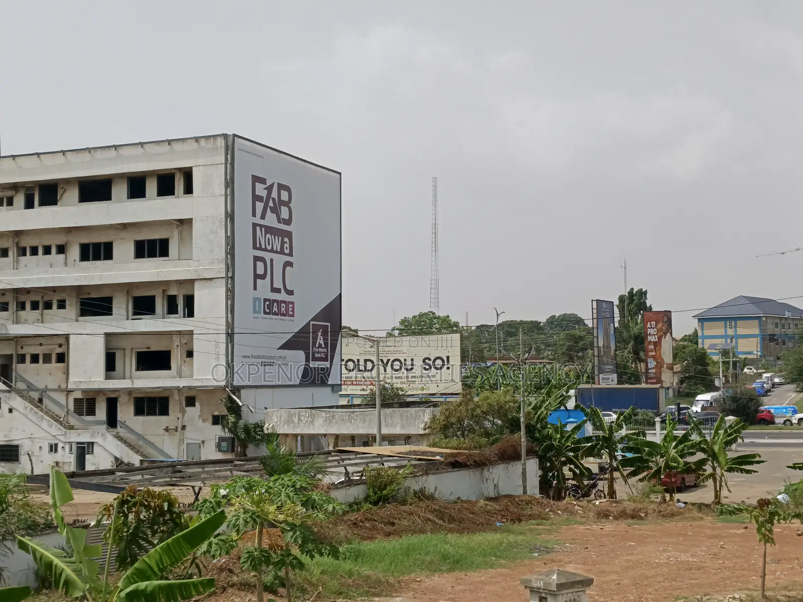 Roadside Land for Sale at Accra