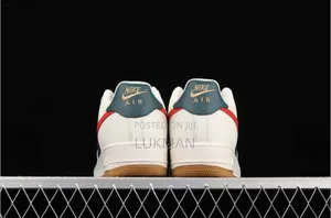 Cloud White Navy Red Low-Top