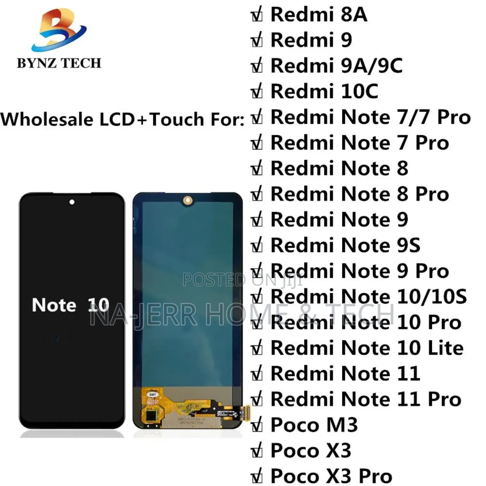 Redmi 3 to 15 Screen