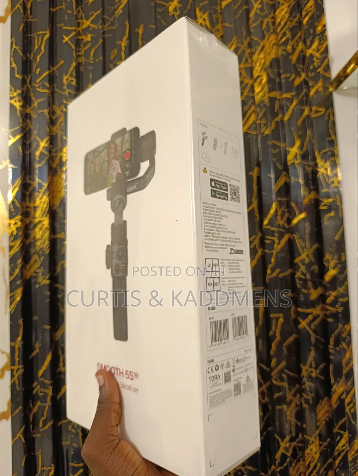 Zhyiun Smooth 5s Ai Phone Gimbal Stabilizer