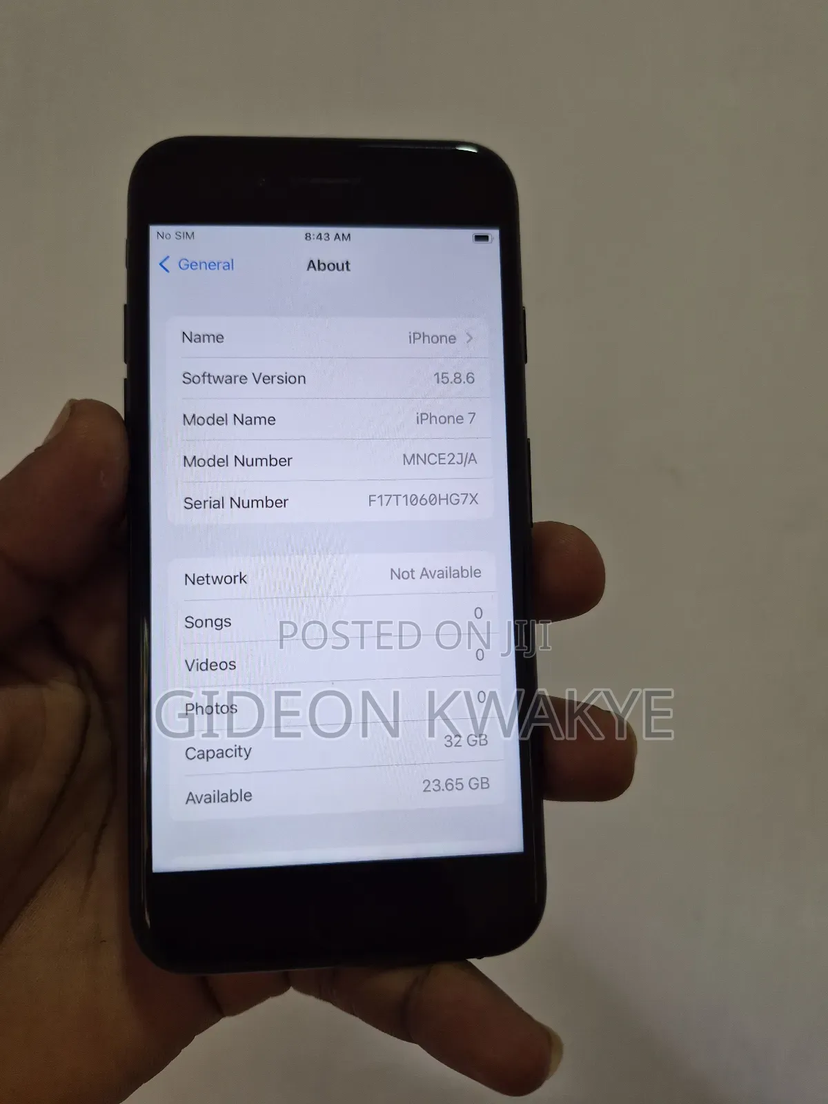 Apple iPhone 7 32 GB Black