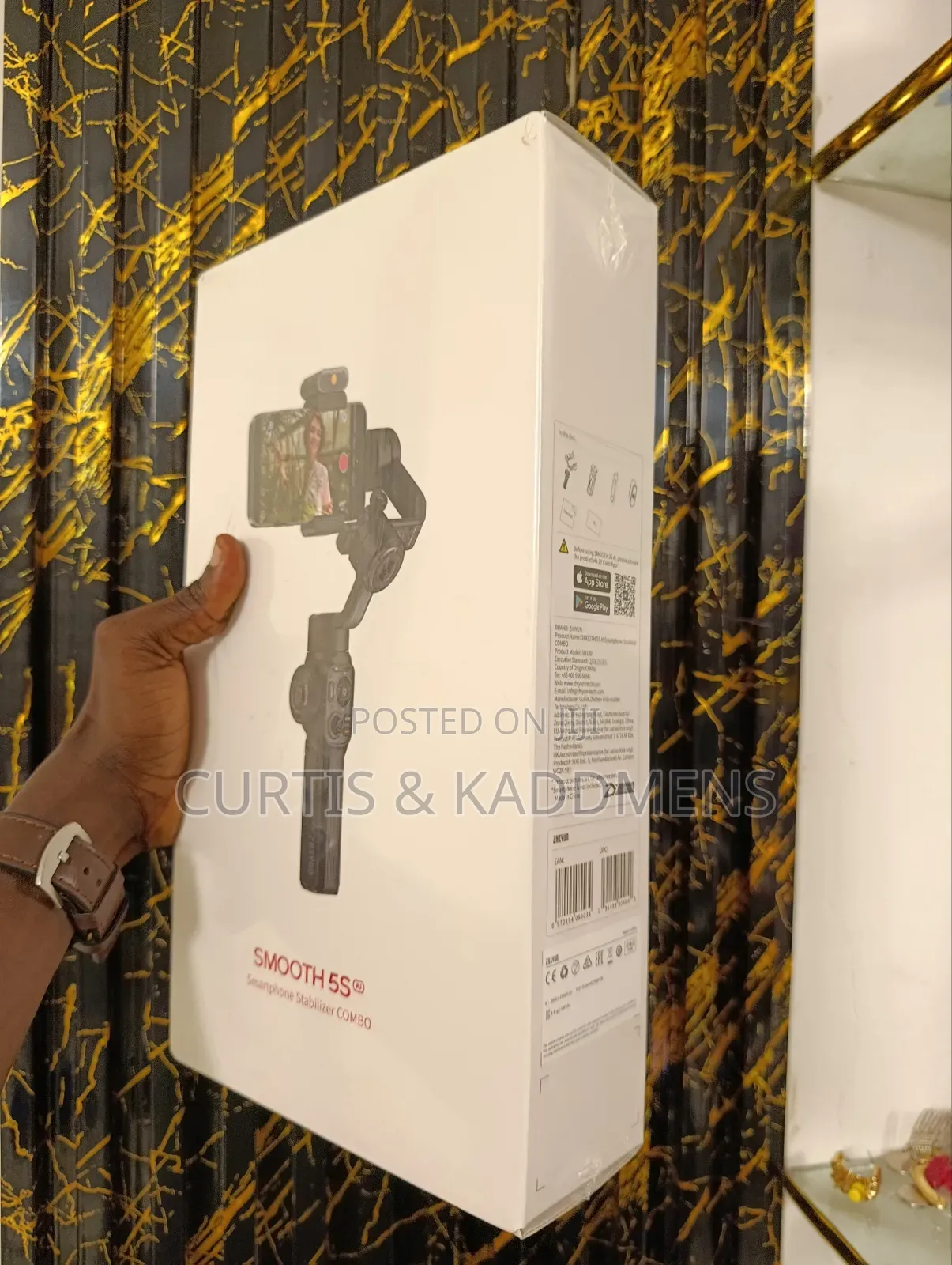 Zhyiun Smooth 5s Ai Combo Phone Gimbal Stabilizer
