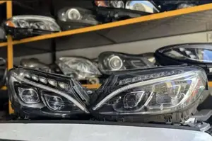 Mercedes Benz W205 Double Charger Head Light 2015-19 (Pair)