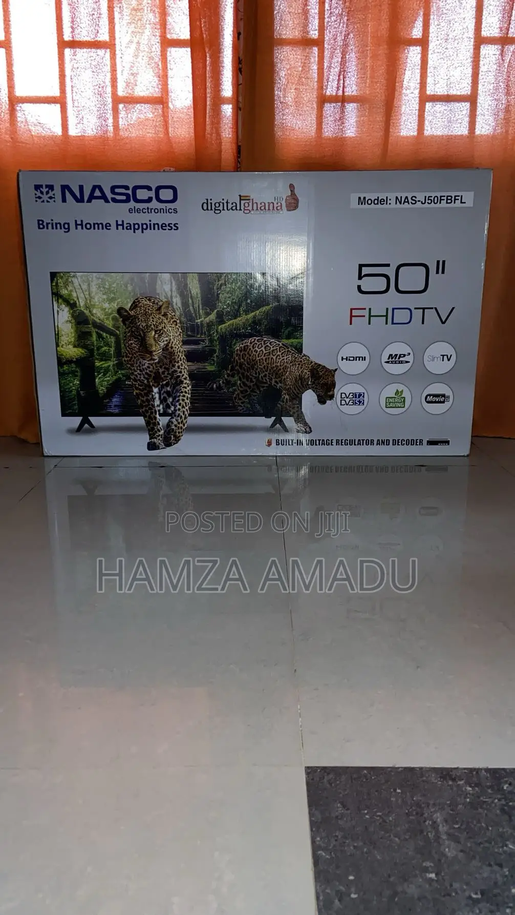 Hd180p Nasco_50inches Led_digital Satellite Tv