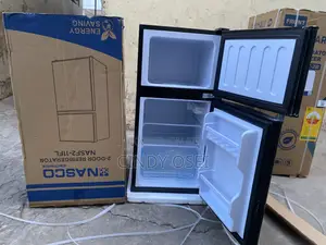 Nasf2-11fl 86liters Nasco Table Top Double Door Fridge