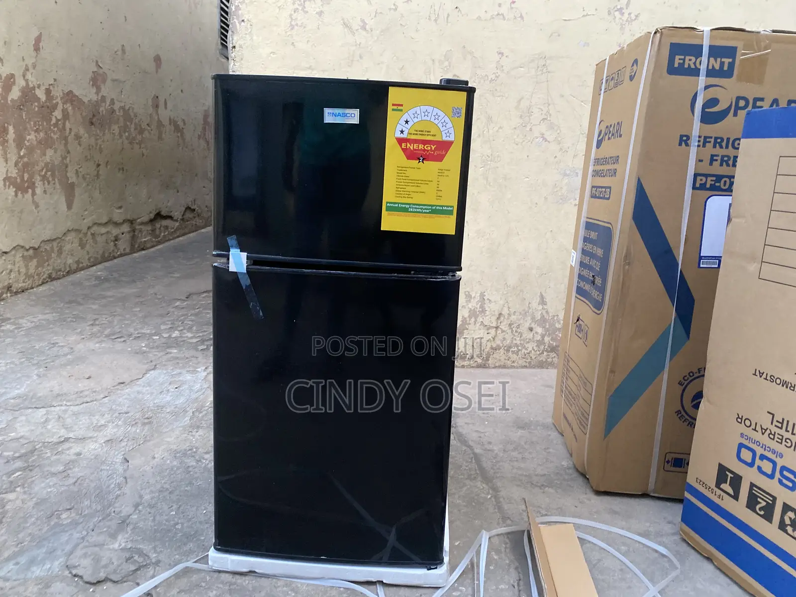 Nasf2-11fl 86liters Nasco Table Top Double Door Fridge