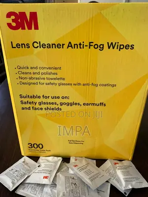 3m Lens Cleaner Anti-Fog Wipes