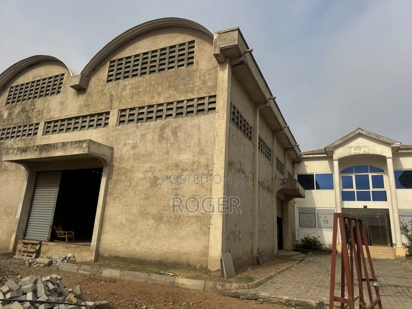 500 SQM Warehouse for Rent at Pokuase