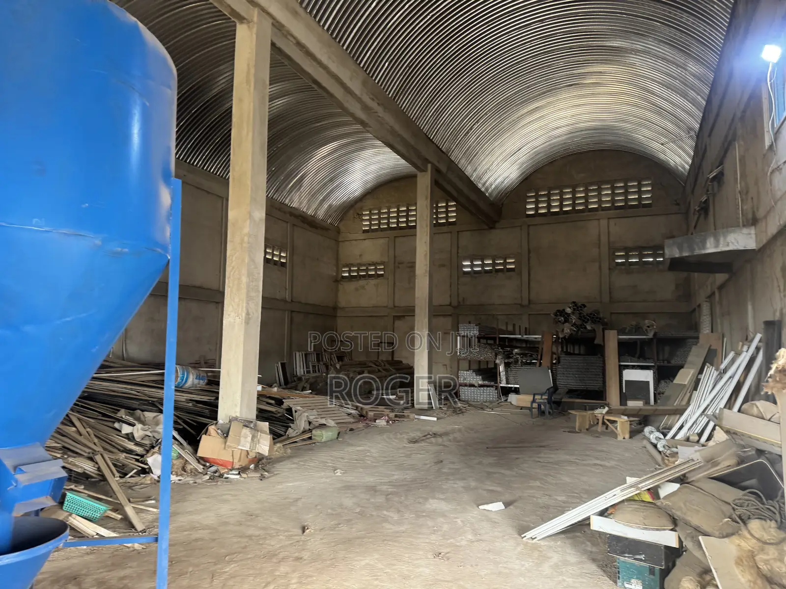 500 SQM Warehouse for Rent at Pokuase