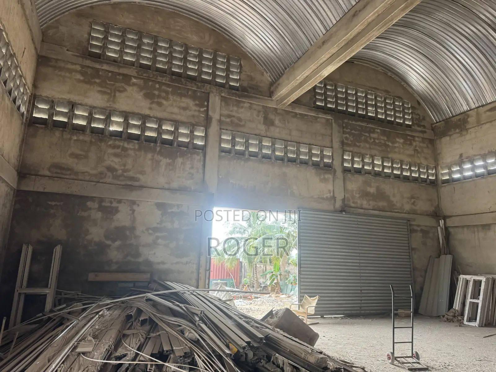 500 SQM Warehouse for Rent at Pokuase