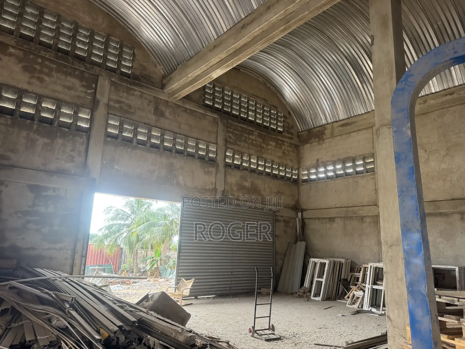 500 SQM Warehouse for Rent at Pokuase