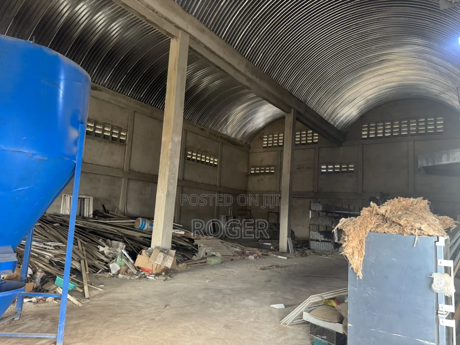 500 SQM Warehouse for Rent at Pokuase
