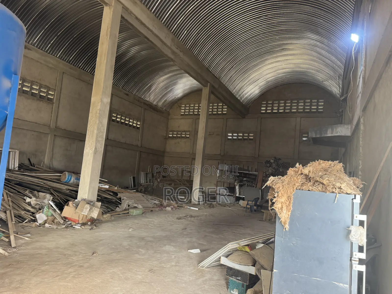 500 SQM Warehouse for Rent at Pokuase