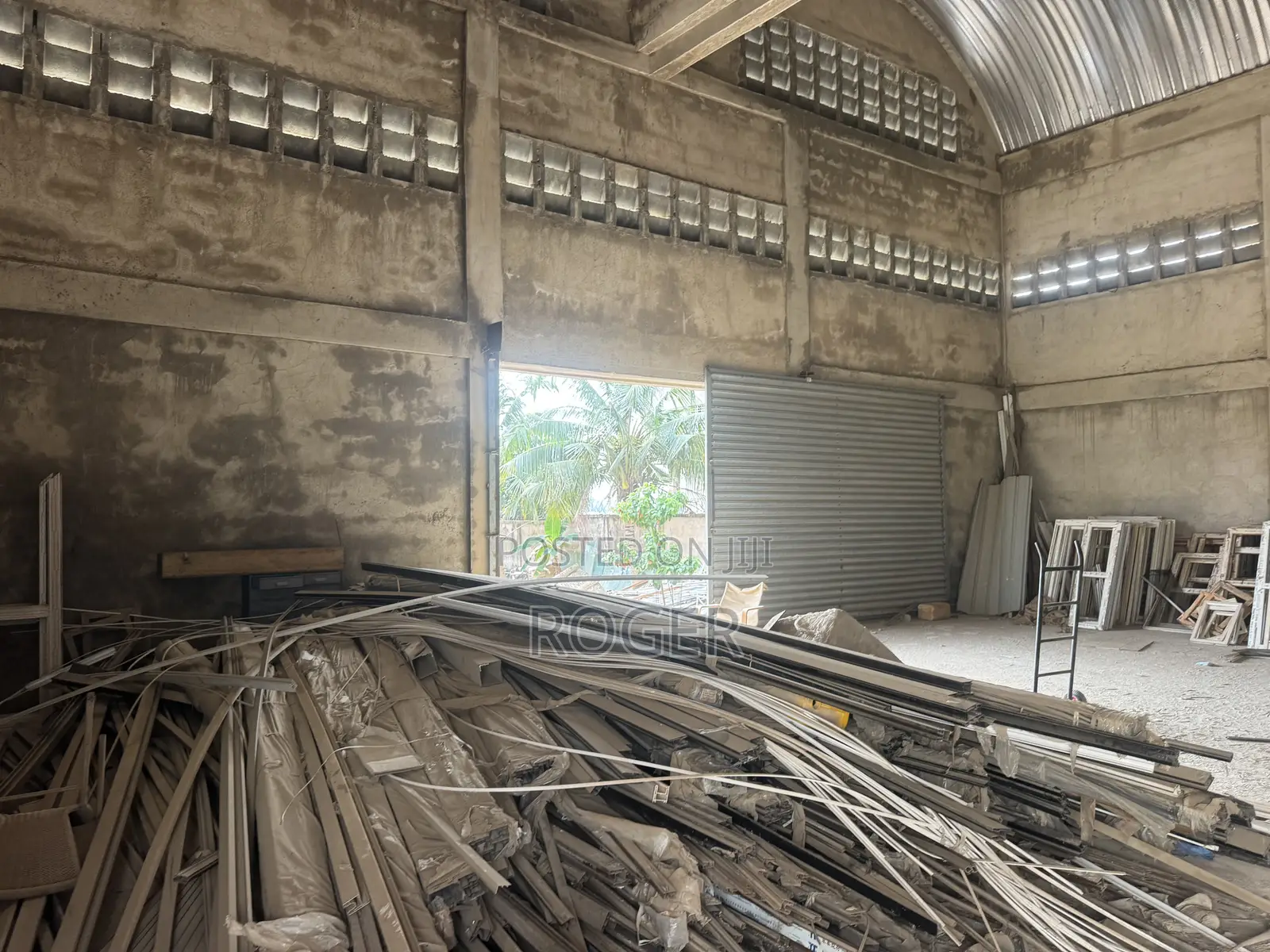 500 SQM Warehouse for Rent at Pokuase