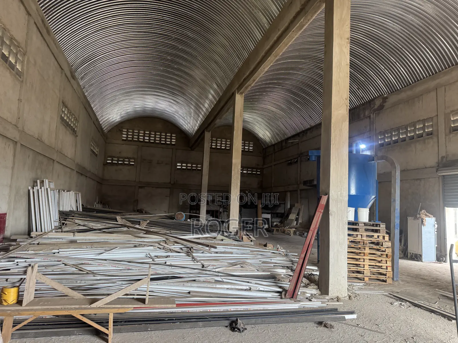 500 SQM Warehouse for Rent at Pokuase
