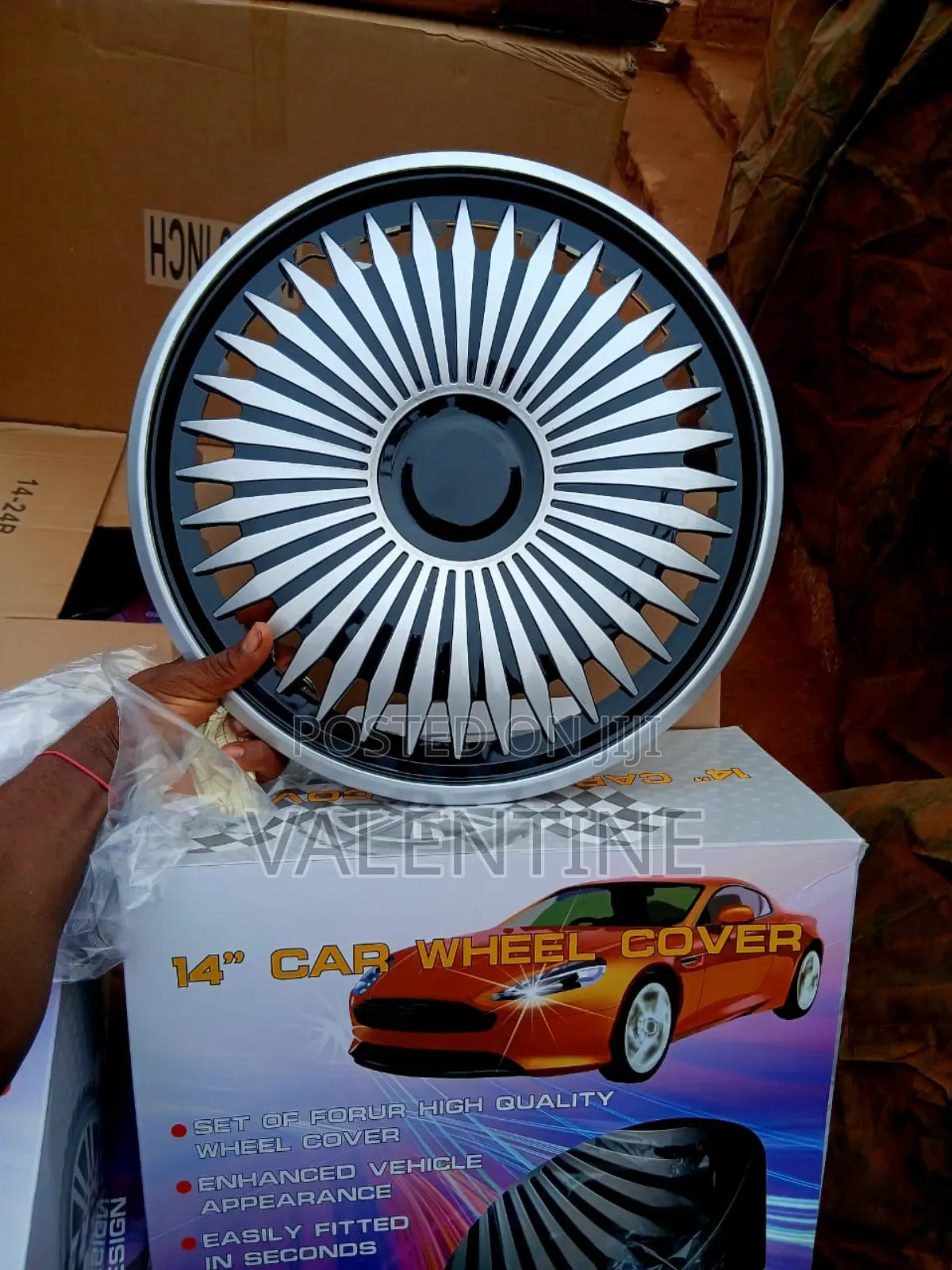 Wheel Cover Ash Color Rain 14