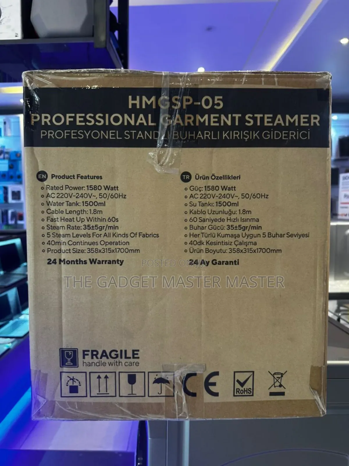 Kumtel HMGSP-05 Pro Garment Steamer