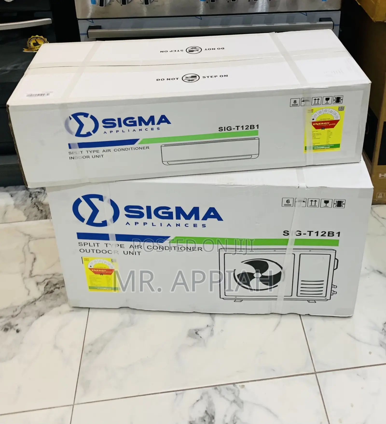 Brand New Sigma 2.5hp Non Inverter Air Conditioner(Sig-T24b1)R410
