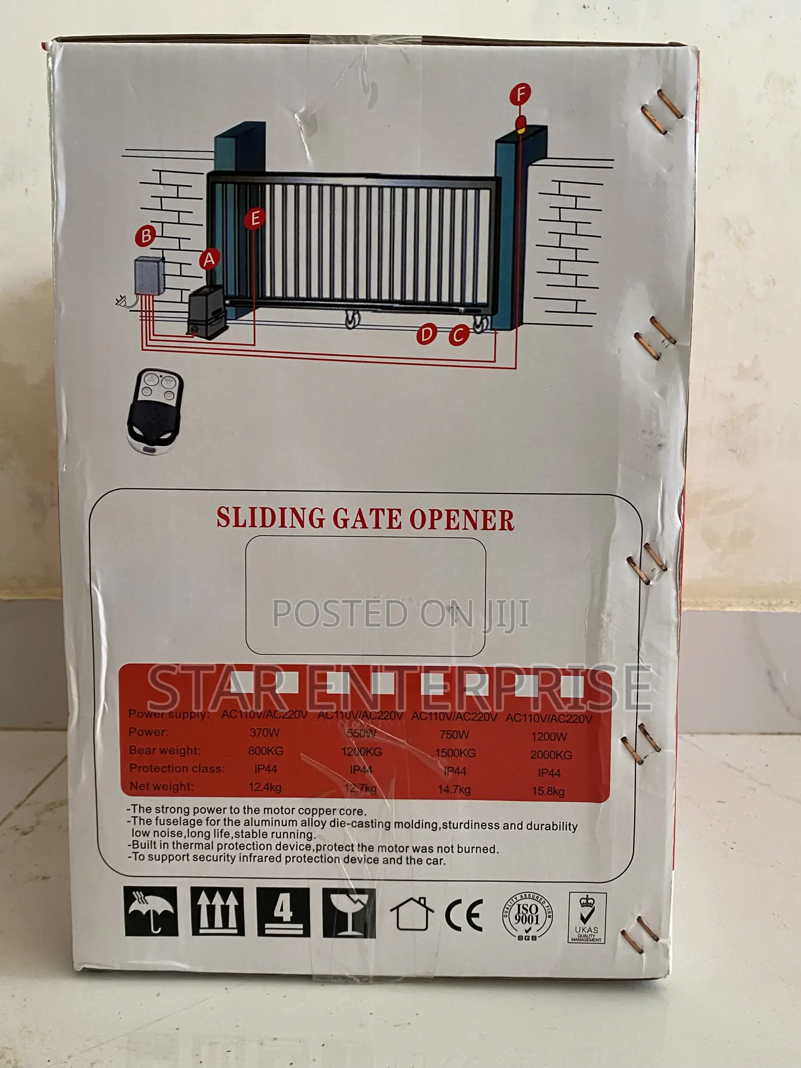 Sliding Gate Openers 2000kg Capacity