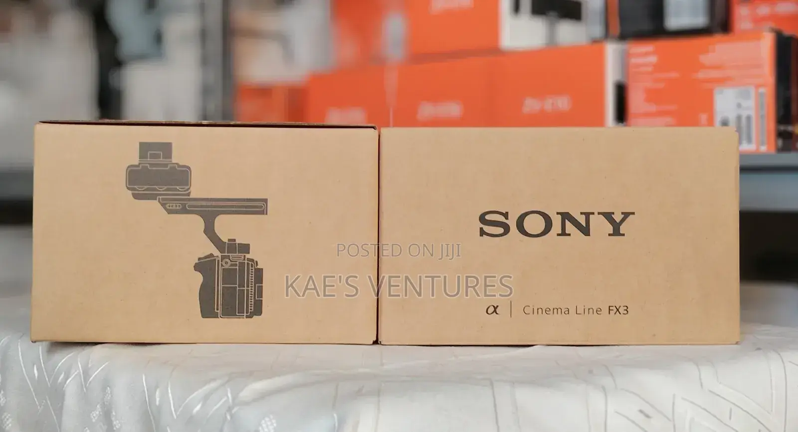 Sony Alpha Fx3 12mp Cinema Line Camera Body Only XLR Handle