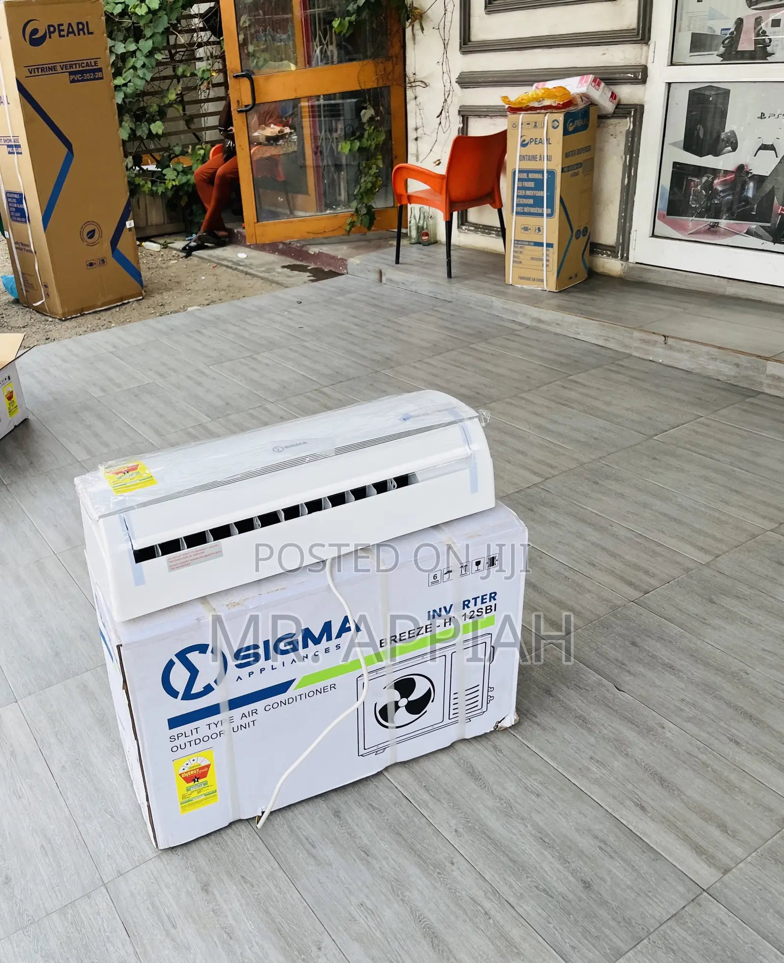 Eco-Friendly Sigma 1.5hp Split Type Air Conditioner(Sif-T12b1)White 