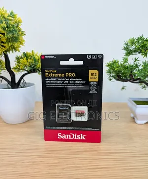 Sandisk 512gb Extreme Pro Uhs-I SDXC Memory Card