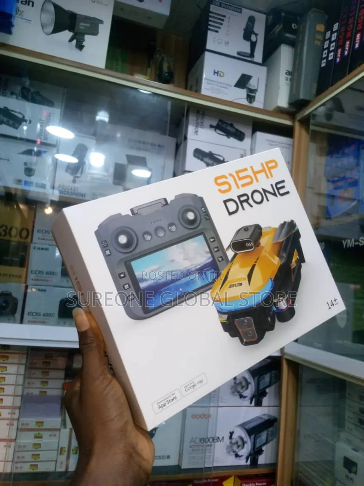 New S115 Rc Drone Professinal With Three Camera