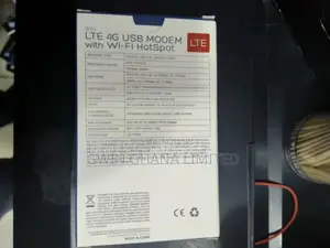 4g Lte Sim Wifi Modem. Powers on by Laptop, Power Bank,