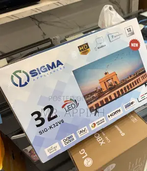 Newly in Stock Sigma Sig-K32v6 32 Inch FHD Digital Satellite Tv