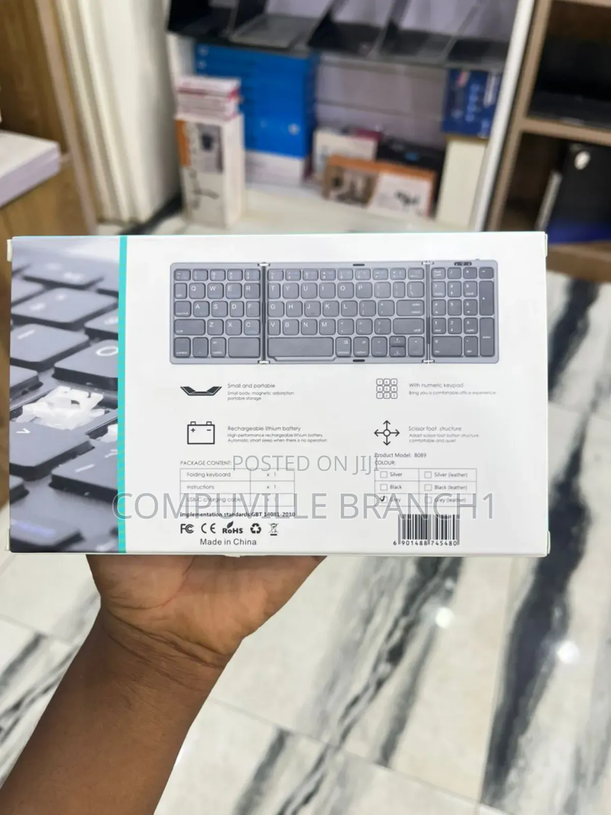 B089 Foldable Keyboard