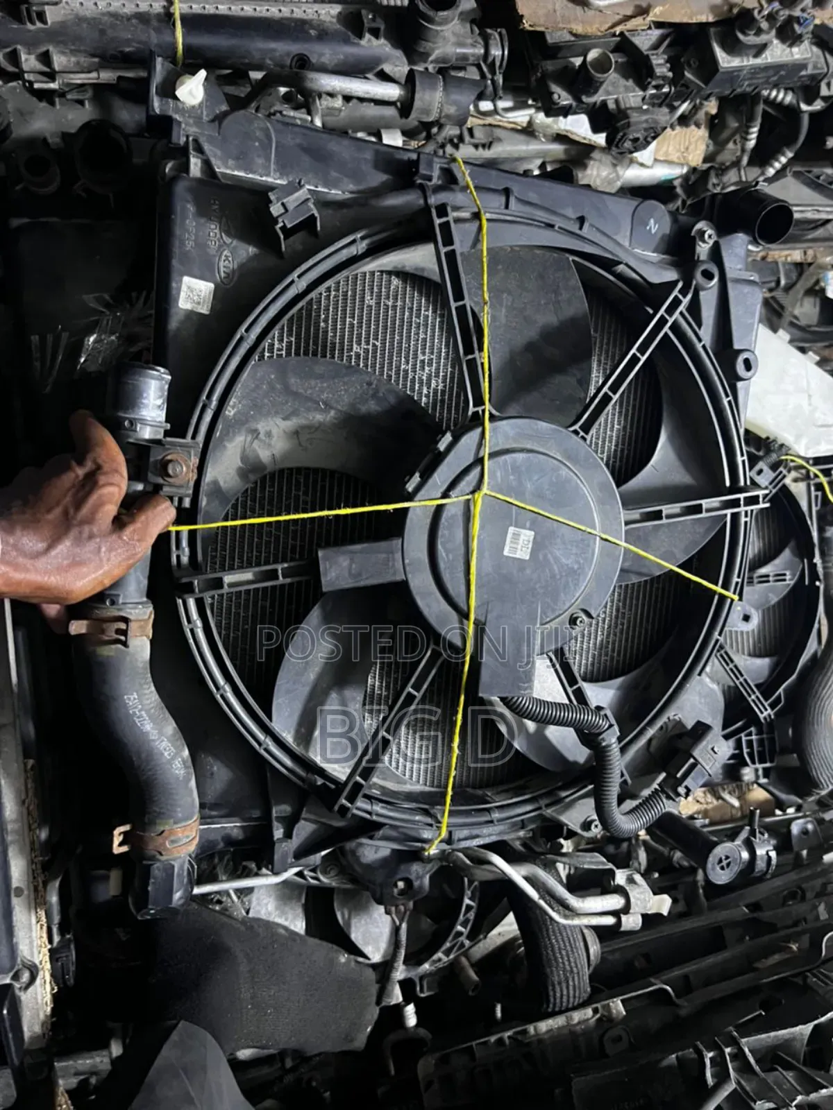 Kia Optima 2015 Turbo Radiator Tank