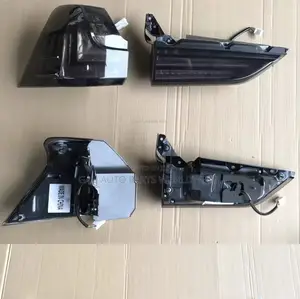 Lexus Lx570 Smoke Black Led Tail Lights 2016-2021