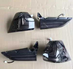 Lexus Lx570 Smoke Black Led Tail Lights 2016-2021
