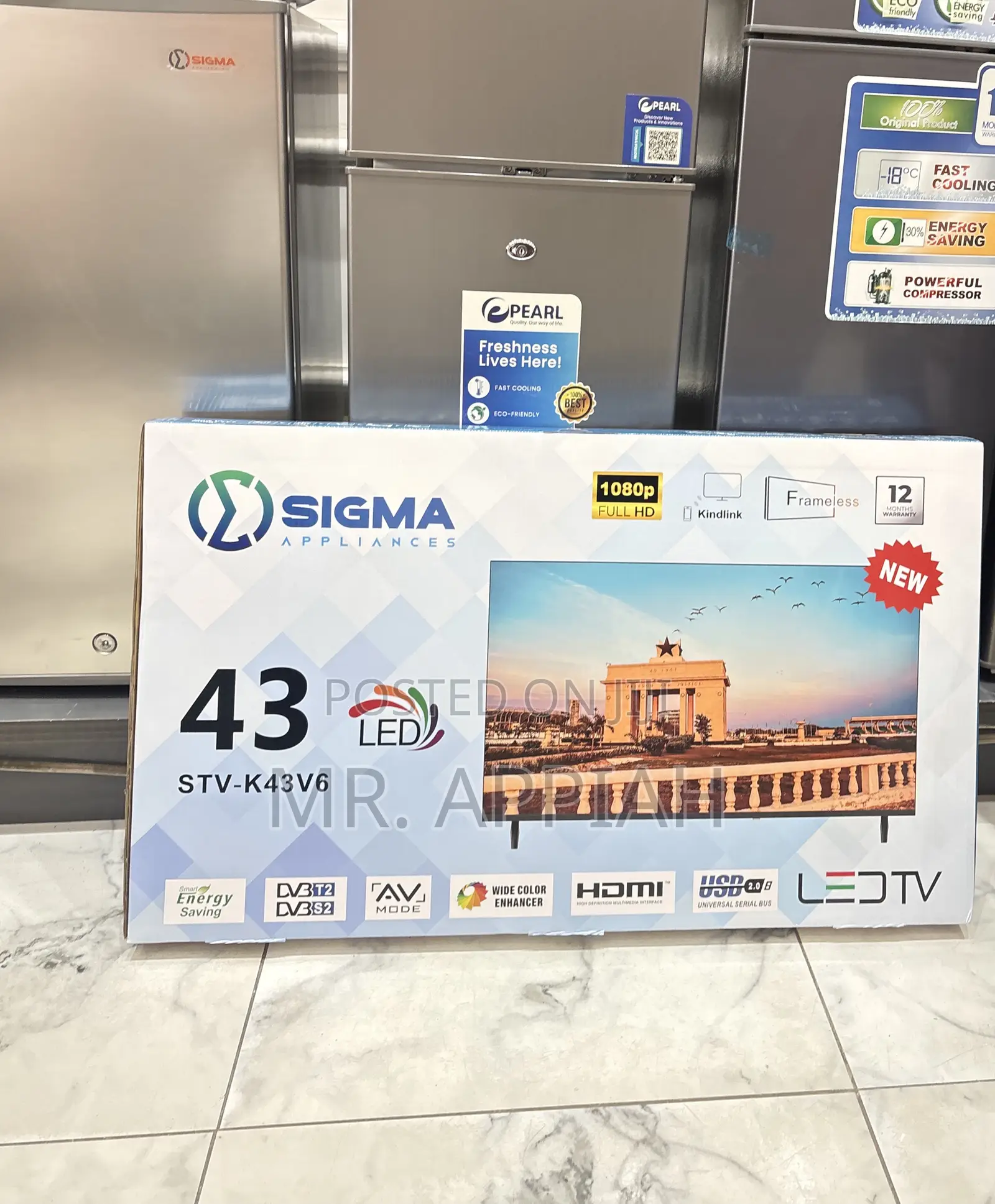 Latest and Affordable Sigma Sig-K43v6 43” FHD Digital Tv(2025 Model)