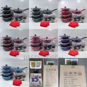 Dessini 12-Piece Diecast Cookware Set