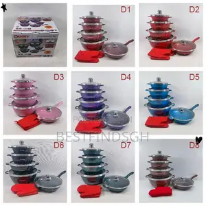 Dessini 12-Piece Diecast Cookware Set