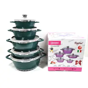 Dessini 12-Piece Diecast Cookware Set