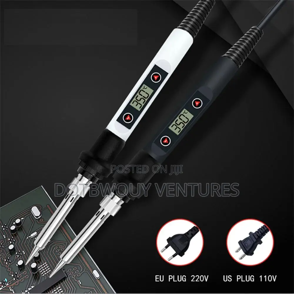 LCD Digital Adjustable Temperature 80w Soldering Iron Set