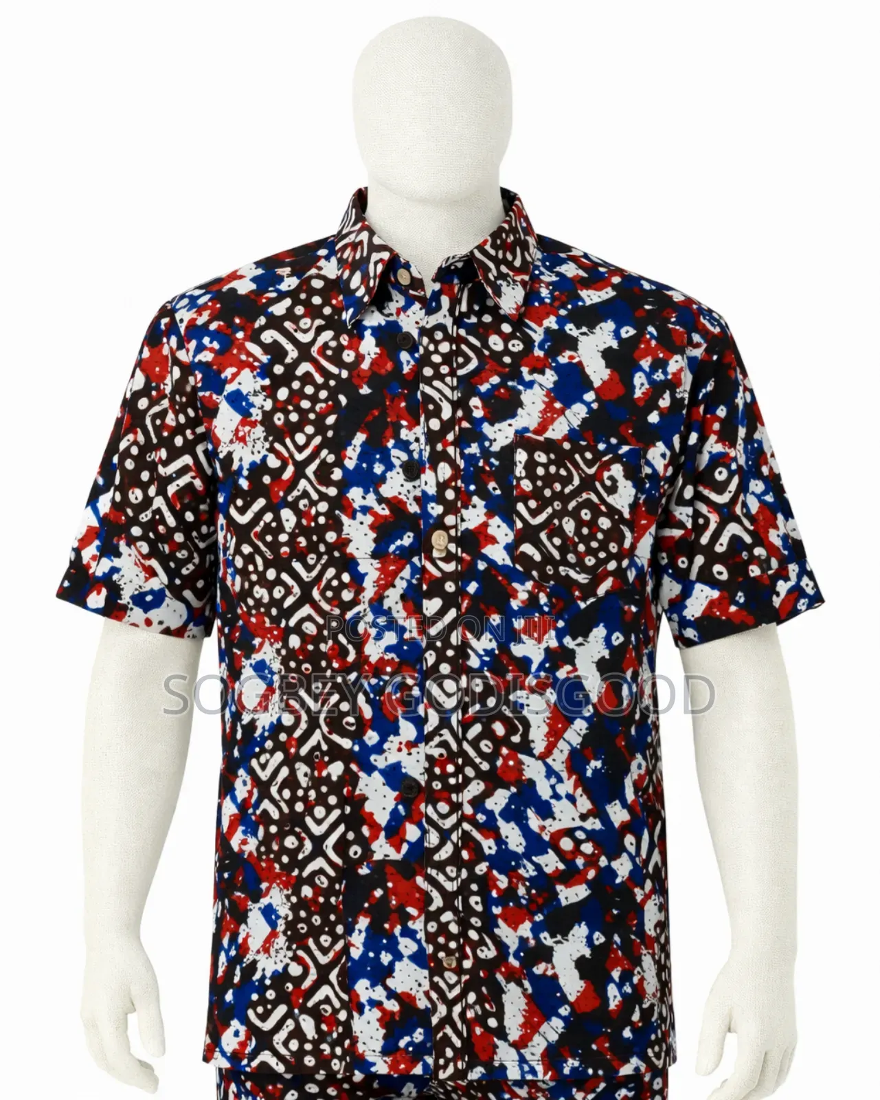 African Print Shirts for Men