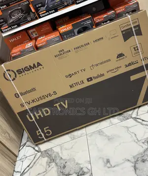 Exclusive Sigma 55 Inch Led Uhd Android Frameless Tv