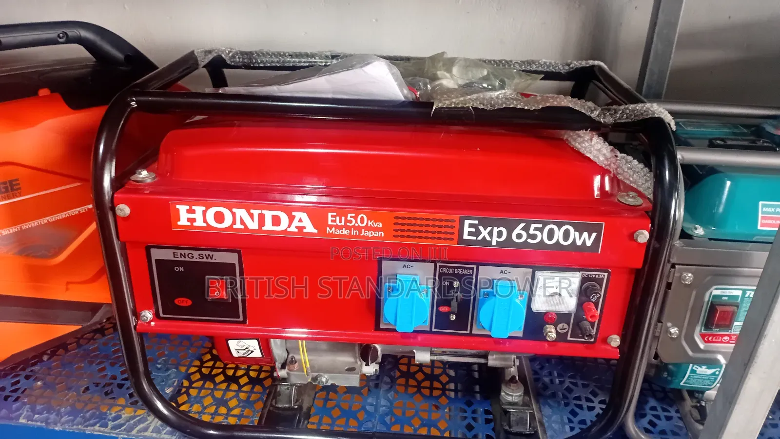 Emergency Power Solution 5.0kva Petrol Generator