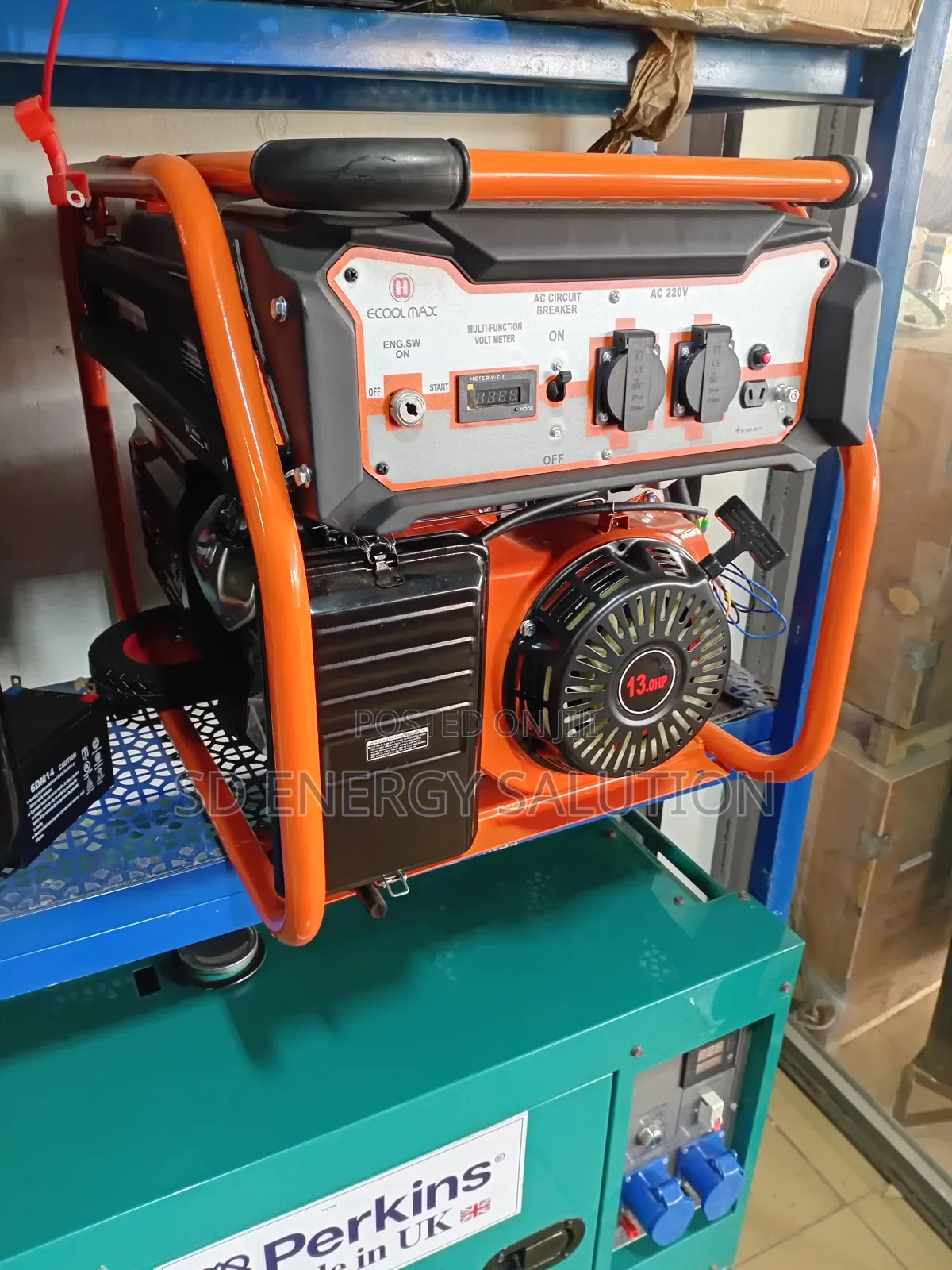 Ecoolmax 10kva Petrol Generator – Steady Power Solution