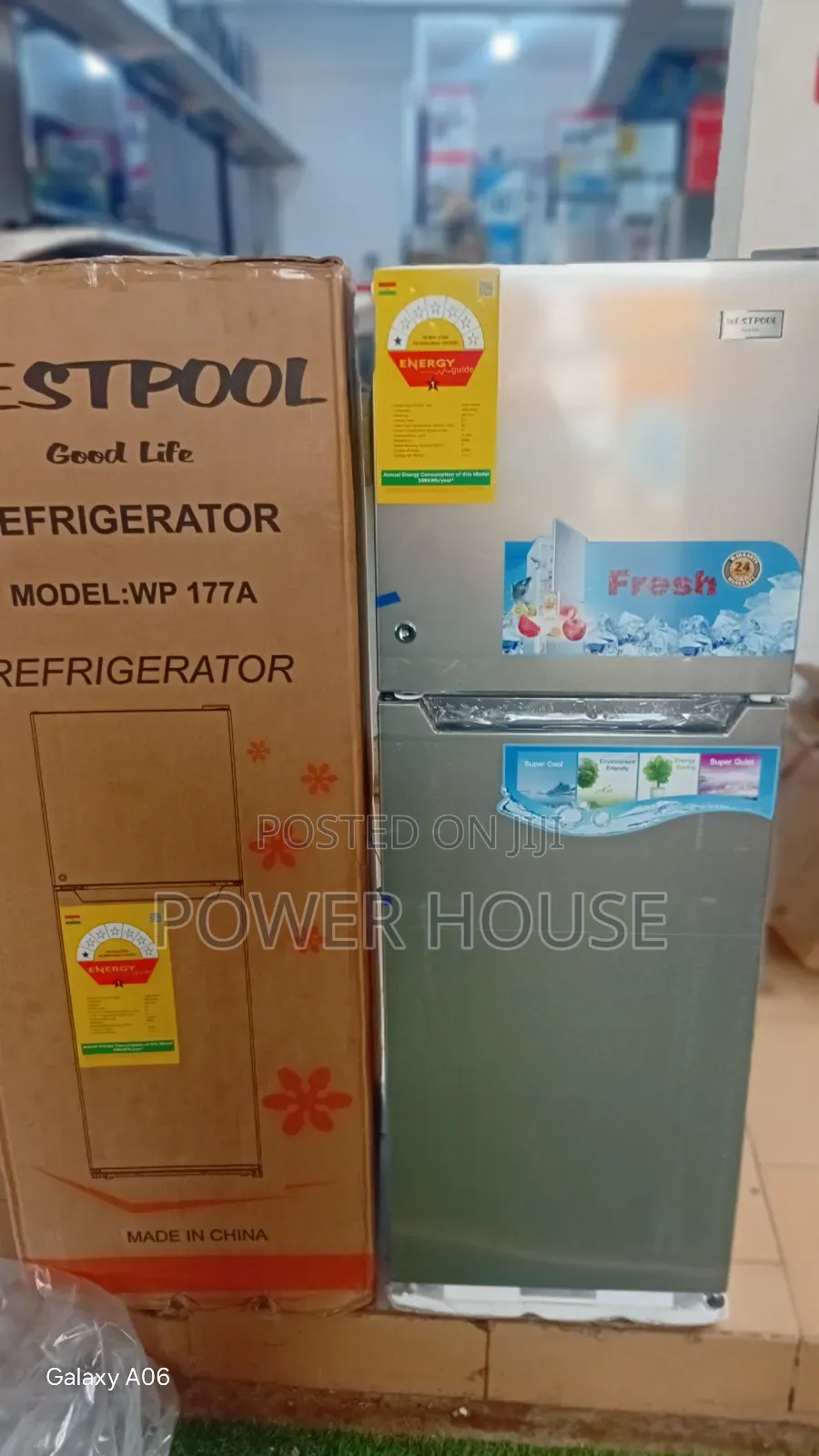 Westpool 130l Fridge – Fast Cooling Spacious Design