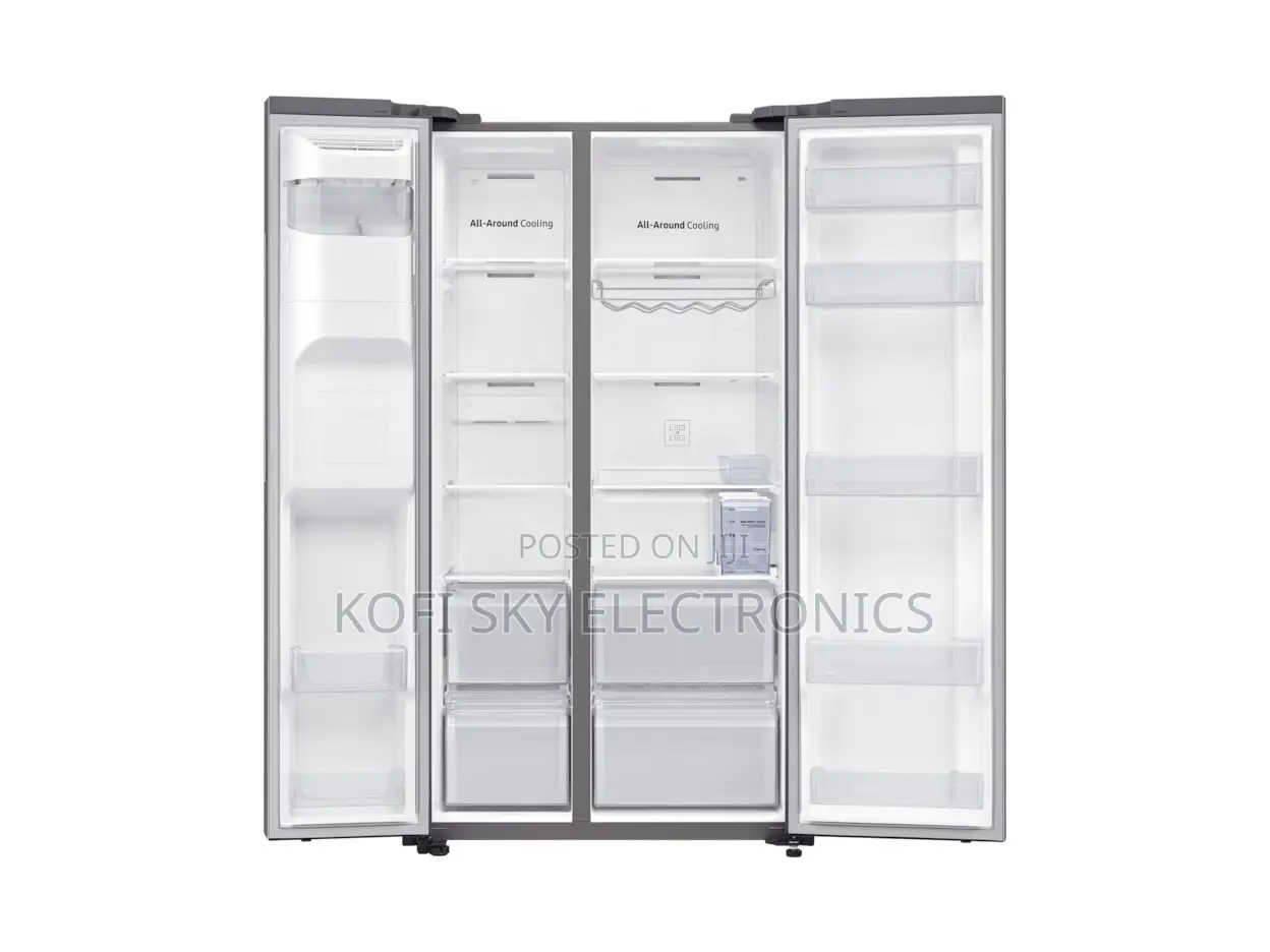 Samsung 617litres Side by Side Refrigerator Silver -Rs64511m9