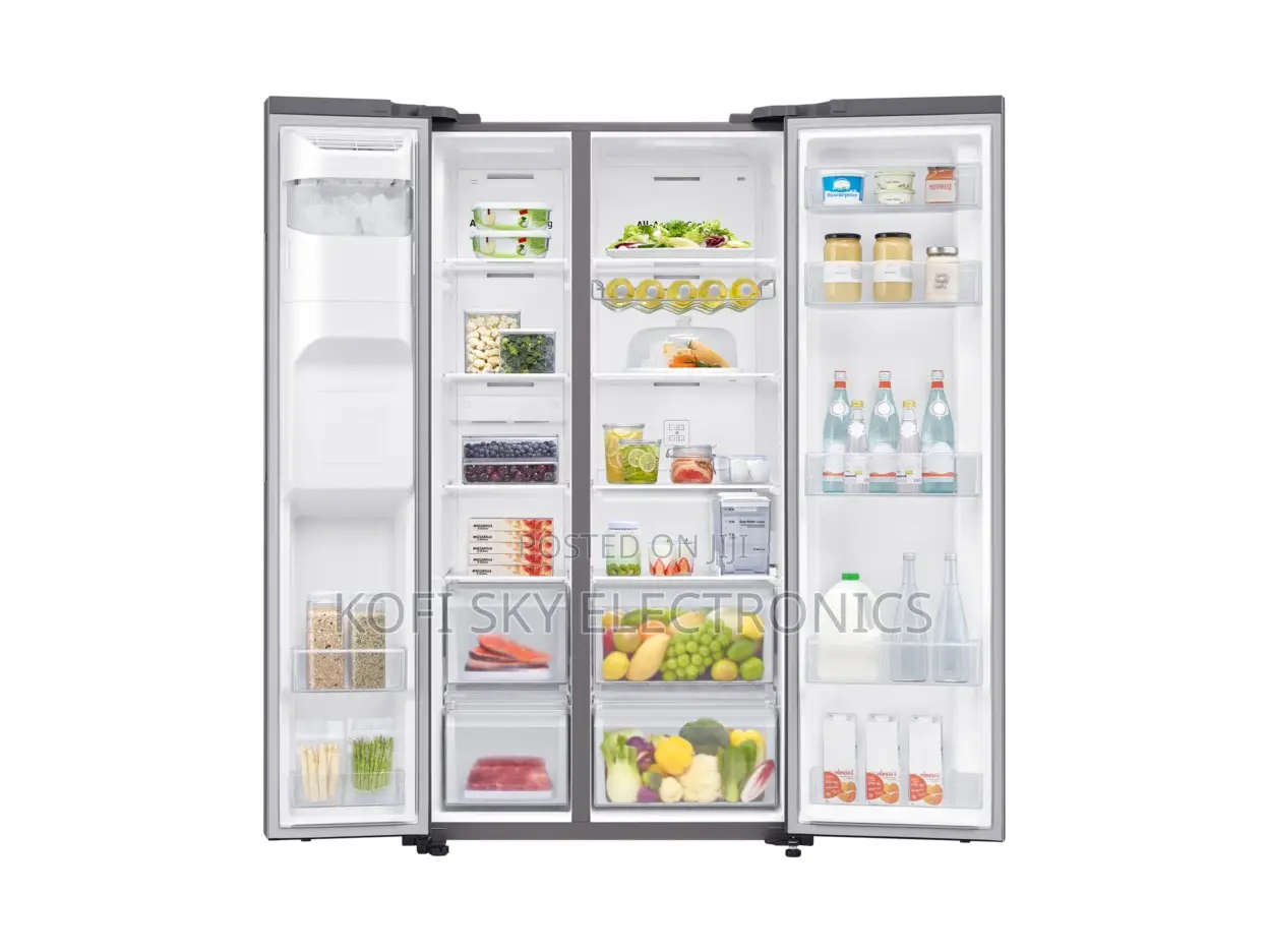 Samsung 617litres Side by Side Refrigerator Silver -Rs64511m9