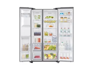 Samsung 617litres Side by Side Refrigerator Silver -Rs64511m9