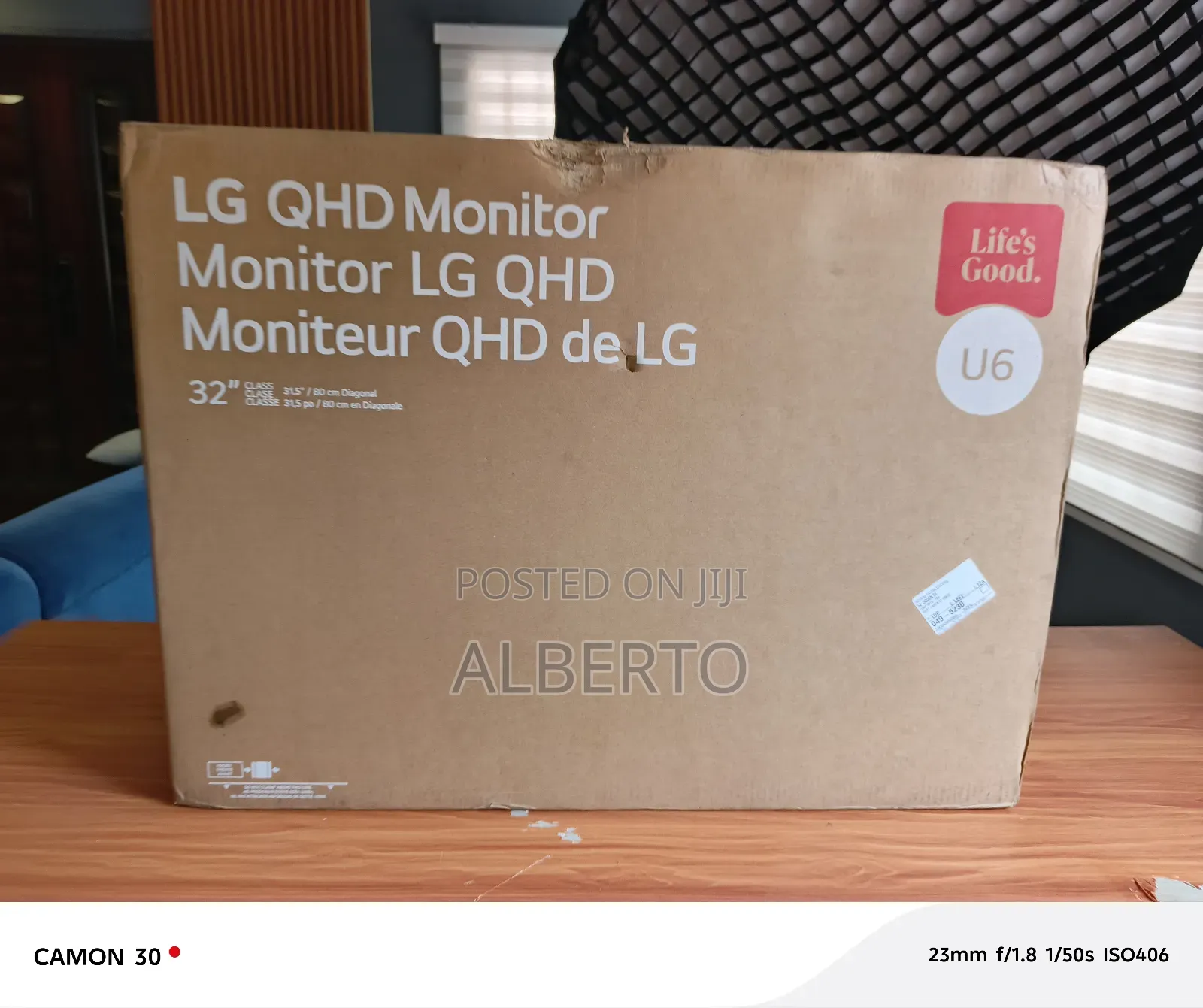 32 Inches Lg Qhd Monitor U6- Type C